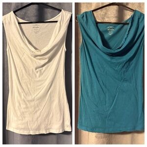😀Set of 2 Cowl Neck Shirts🌹